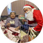 写真：クリスマス会の様子